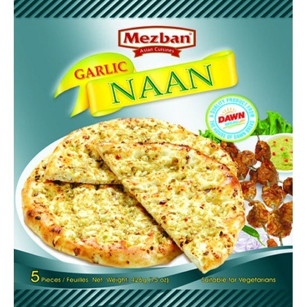 Mezban Garlic Naan