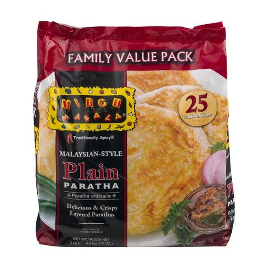 Mirch Masala Plain Paratha (25pcs)