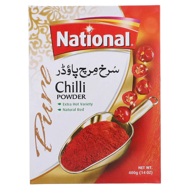 NATIONAL POWDER CHILLI 400 GM