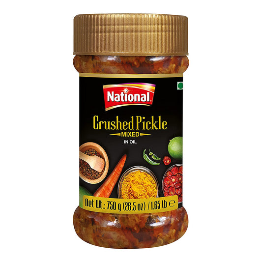 National Crushed Pickle (Mixed In oil) Big