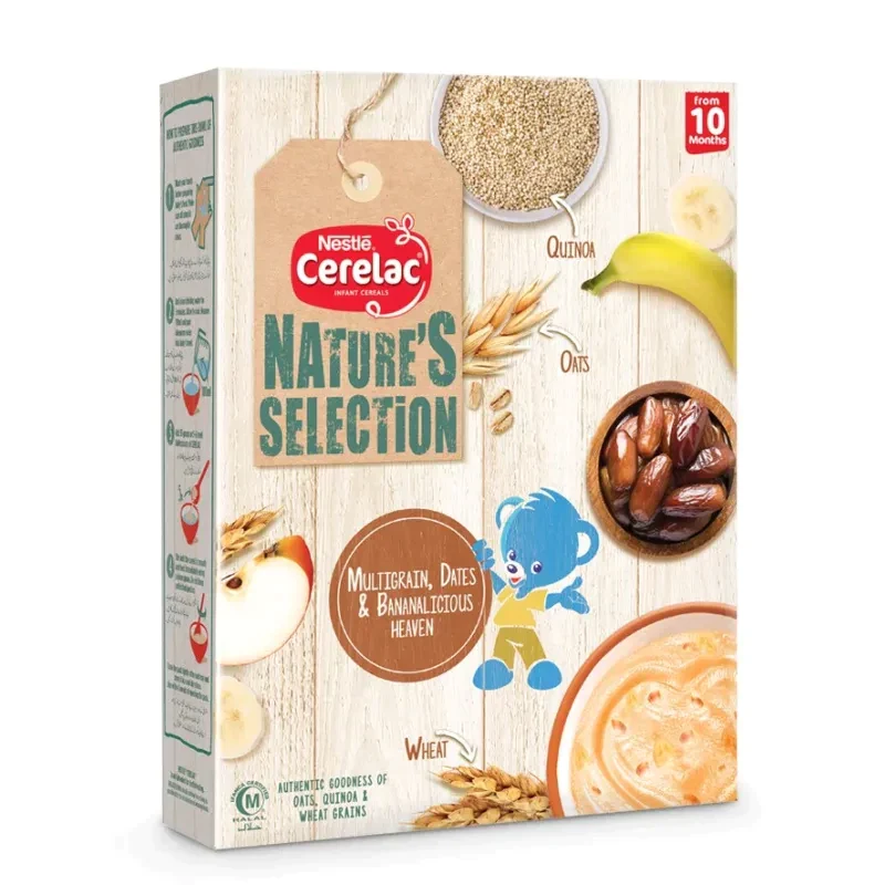 NESTLE CERELAC MULTIGRAIN DATES & BANANALICIOUS HEAVEN 175 G