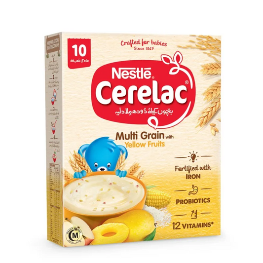 NESTLE CERELAC YELLOW FRUITS 175 GM