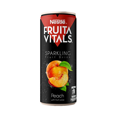 NESTLE FRUITA VITAL SPARKLING PEACH DRINK (250ML)