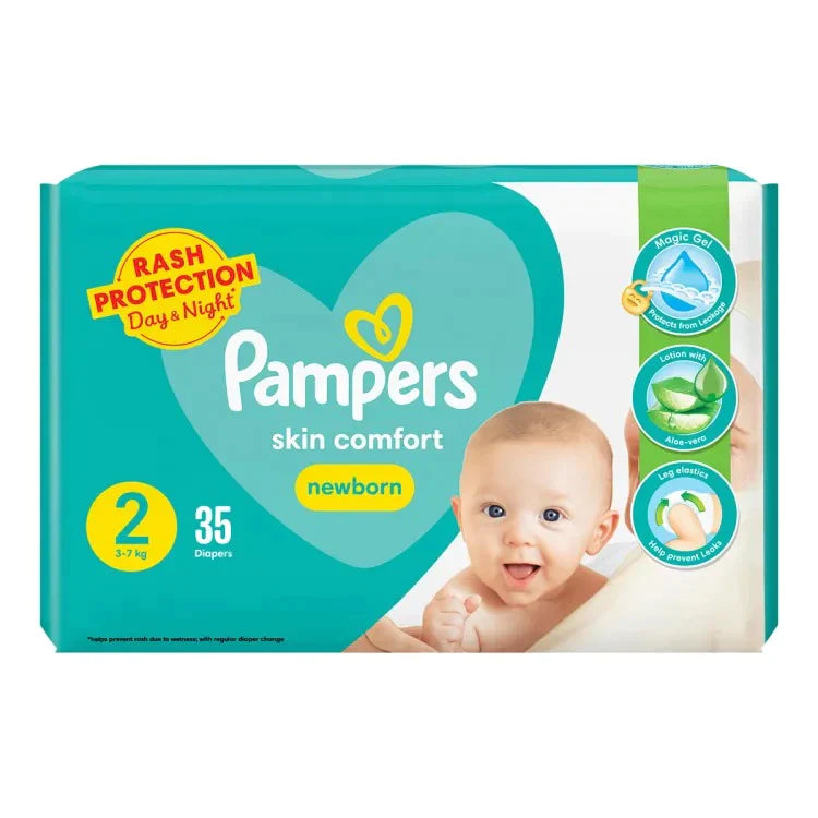 PAMPERS DIAPER JUMBO PACK MINI 2 35PCS 3-7 KG