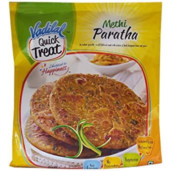 Vadilal quick Treat Paratha Methi (4pcs)