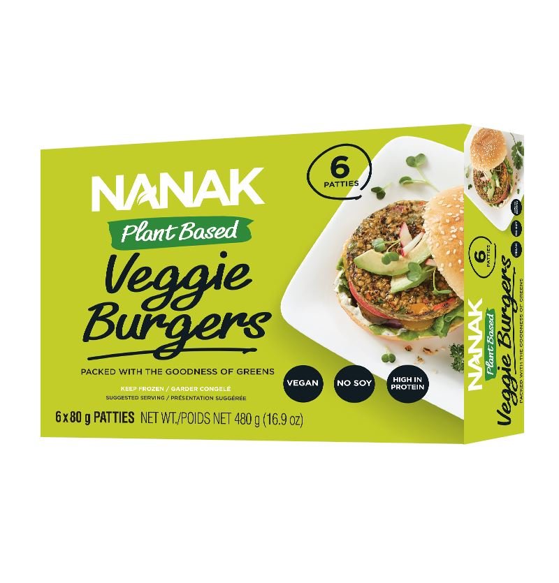Nanak Plant Based Veggie Burger