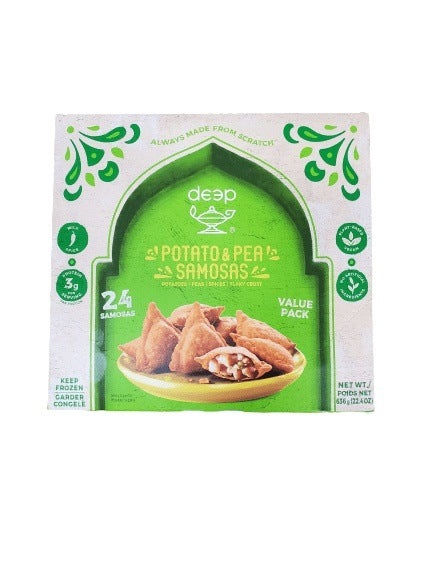 Deep  Potato Peas Samosa (24pcs)