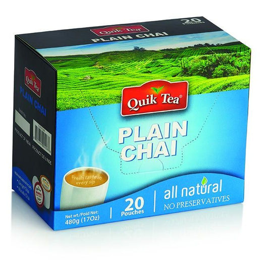 Quick Plain Chai (20 pouches)