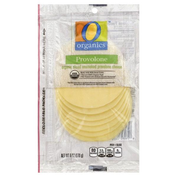 O Organics Cheese, Sliced, Provolone