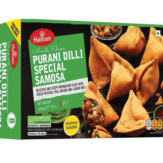 Haldiram's Puraani Dilli Special Samosa (8pcs)