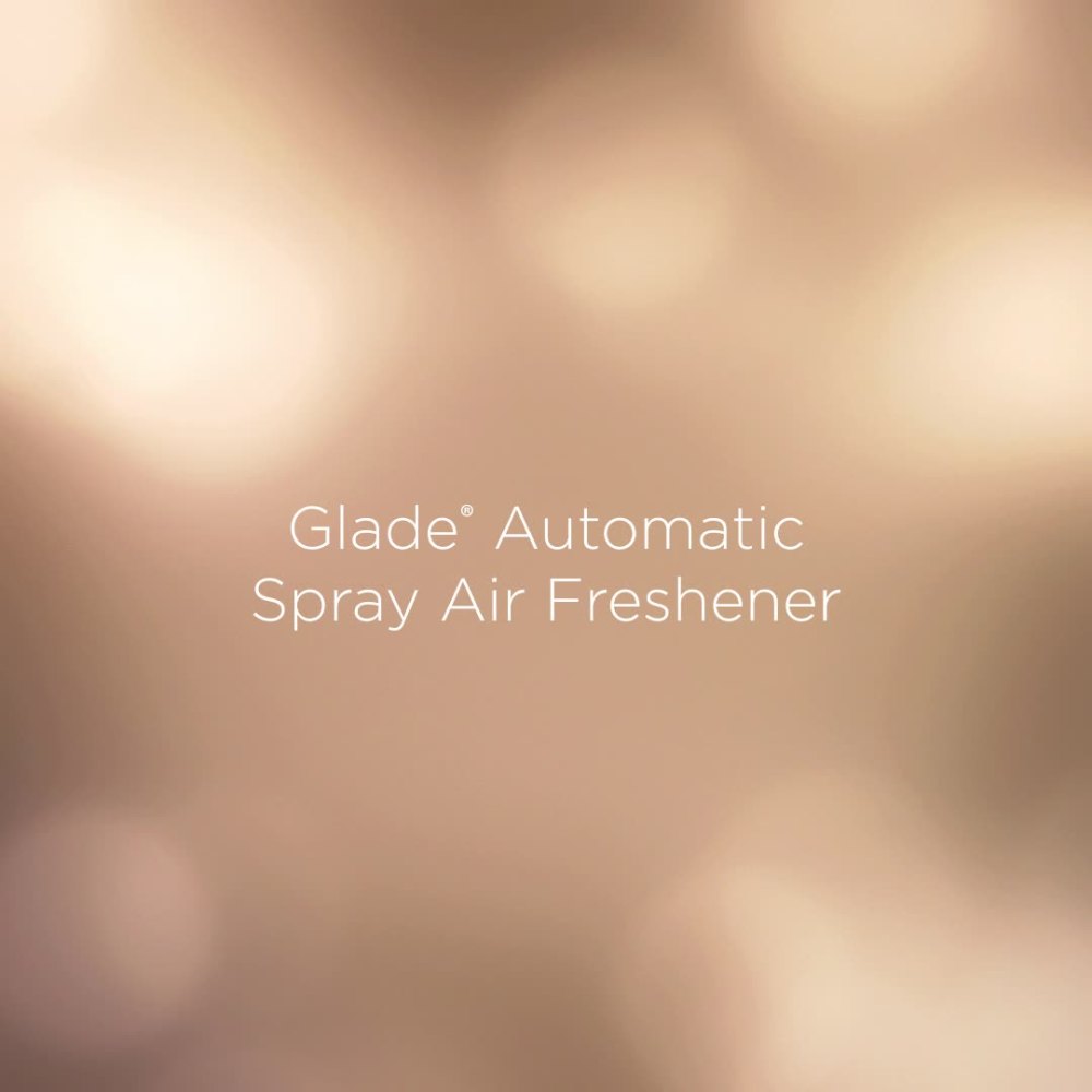 Glade Automatic Spray Refill 1 ct, Cashmere Woods, 6.2 oz. Total, Air Freshener Infused with Essential Oils