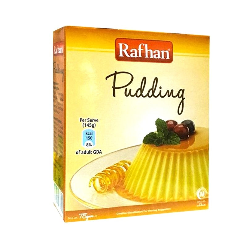 RAFHAN EGG PUDDING MIX 78 GM