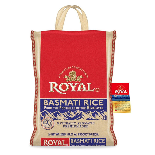 ROYAL BASMATI RICE- 20LB