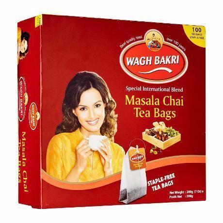 Wagh Bakri Masala Chai Tea Bags (100 T-Bags)