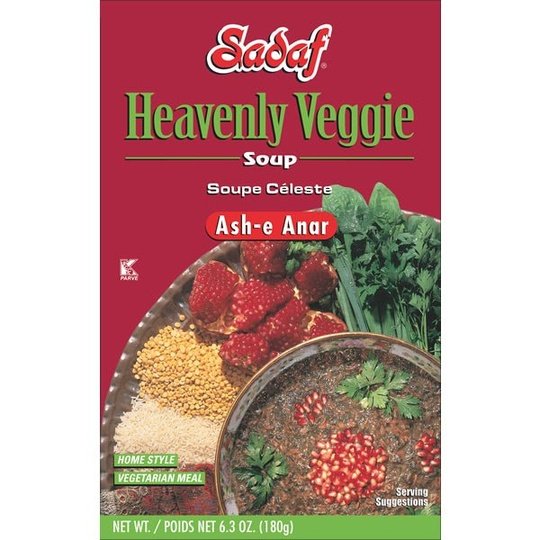 Sadaf Ash-e Anar Mix | Heavenly Veggie Soup with Pomegranate Mix - 6.3 oz.