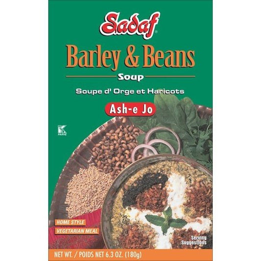 Sadaf Ash-e Jo Mix | Barley & Beans Soup Mix - 6 oz.