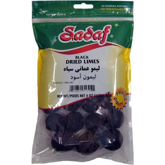 Sadaf Black Dried Limes (Limoo Omani) | Whole - 4 oz.