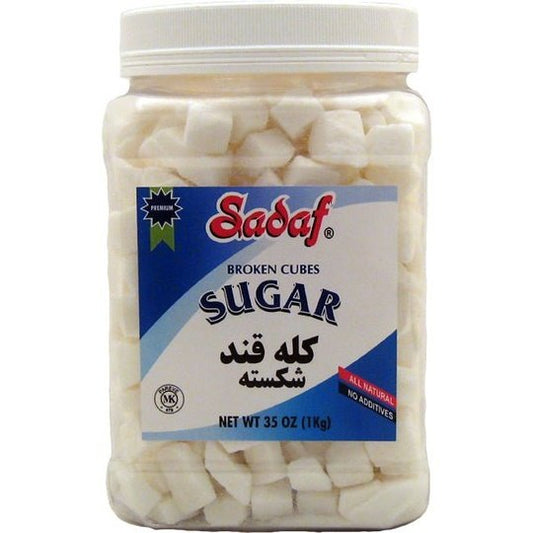 Sadaf Broken Sugar | Cubes - 35 oz