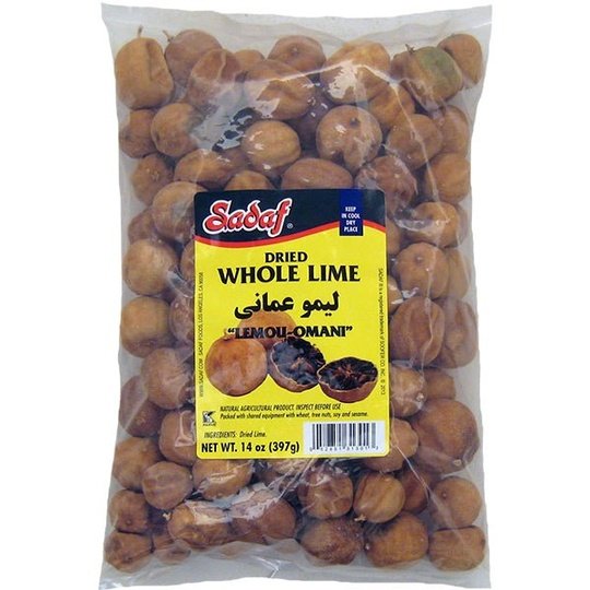 Sadaf Dried Lime (Limoo Omani) | Whole | Family Pack - 14 oz.