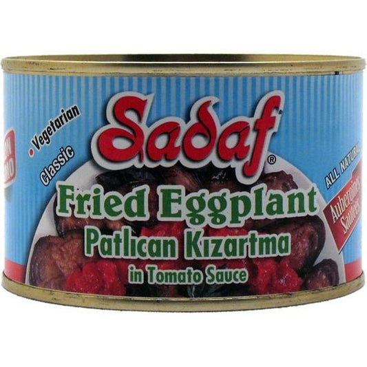 Sadaf Fried Eggplant in Tomato Sauce | Patlican Kizartma- 14 oz.