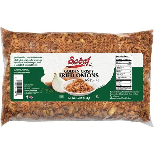 Sadaf Fried Onions | Golden Crispy - 16 oz.