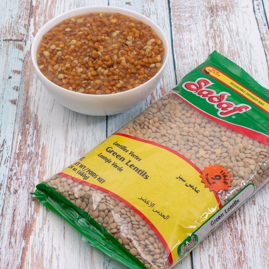 Sadaf Green Lentils | Dried - 24 oz.