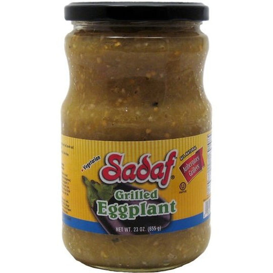 Sadaf Grilled Eggplant in Jar - 23 oz.