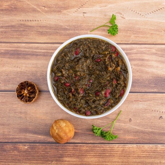 Sadaf Khoresh Ghormeh Sabzi (Herb & Bean Vegetarian Stew) | Jar - 12 oz