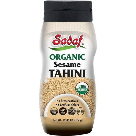 Sadaf Organic Tahini Sesame | Squeeze Bottle - 12.35 oz