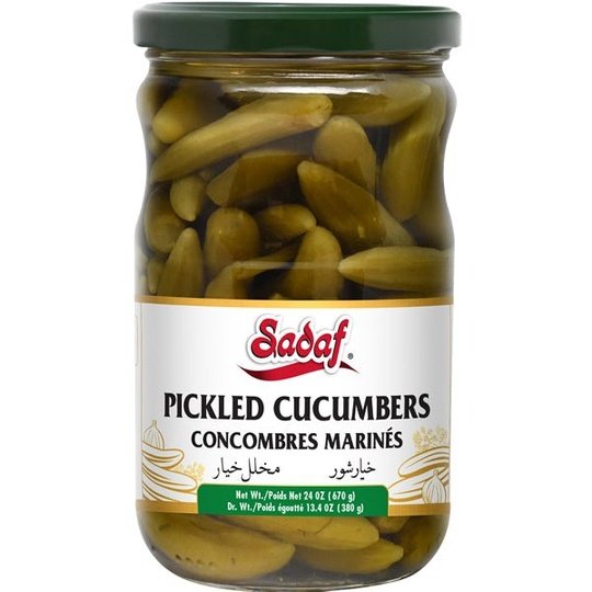 Sadaf Pickled Cucumbers | Dill - 24 oz