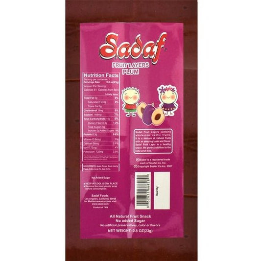 Sadaf Plum Fruit Layers 23g