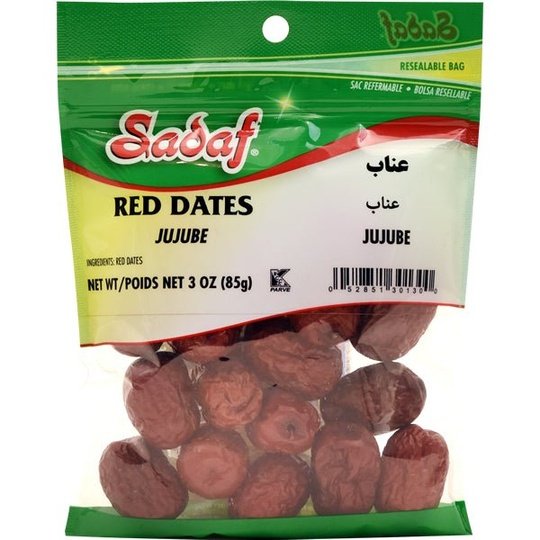 Sadaf Red Dates | Anab - 3 oz.