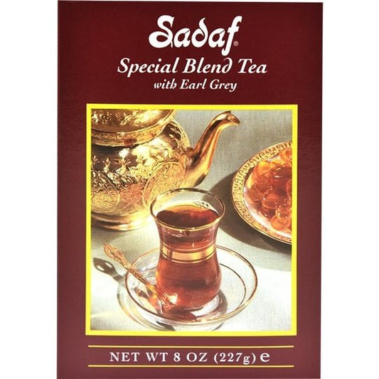 Sadaf Special Blend Tea with Earl Grey | Loose Leaf - 8 oz