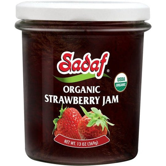 Sadaf Strawberry Jam | Organic 13 oz.