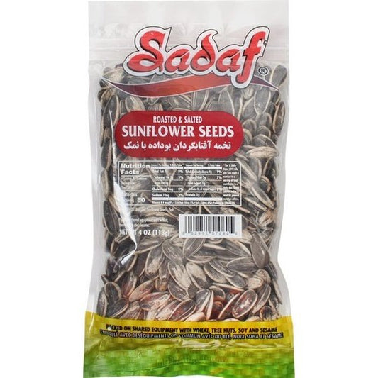 Sadaf Sunflower Seeds Roasted & Salted 4 oz.