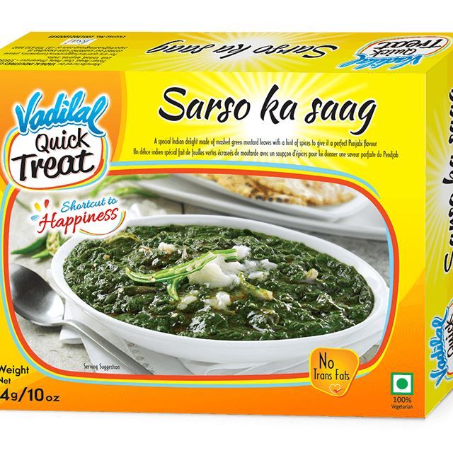 Vadilal quick Treat Sarso Ka Saag