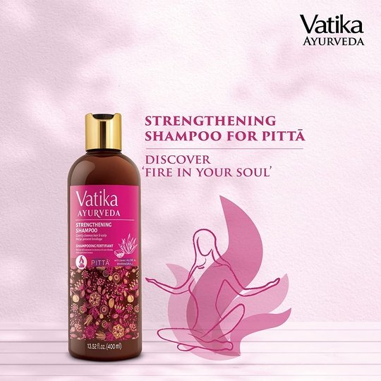 Vatika Ayurveda Strengthening Shampoo (For Pittā)