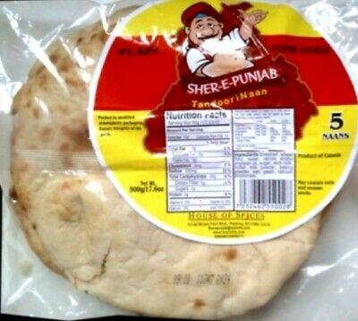 Sher -E- Punjab - Whole Wheat Naan 5Ct.