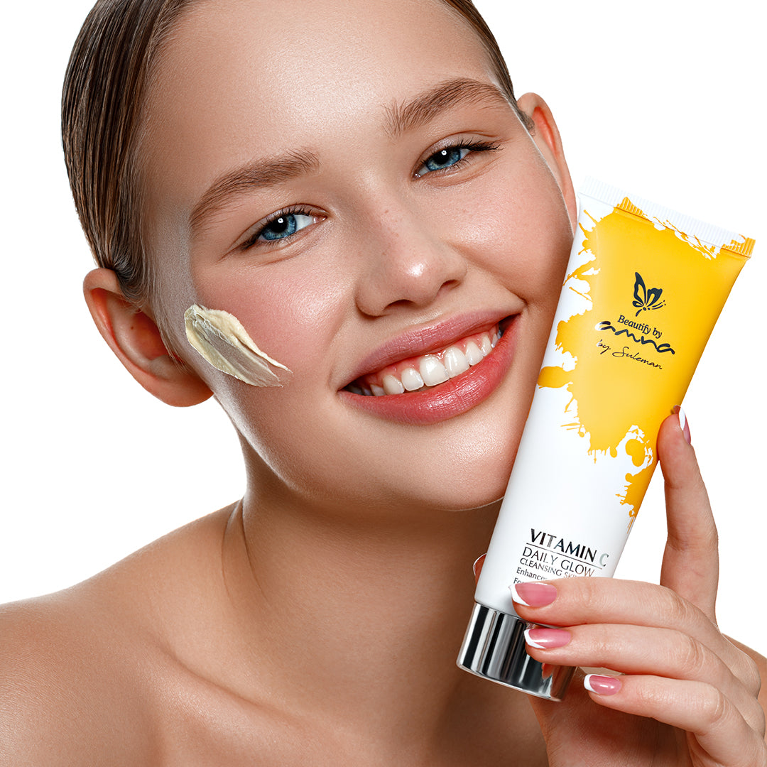 Beautify By Amna Vitamin C - Daily Glow Cleansing Skin Polish