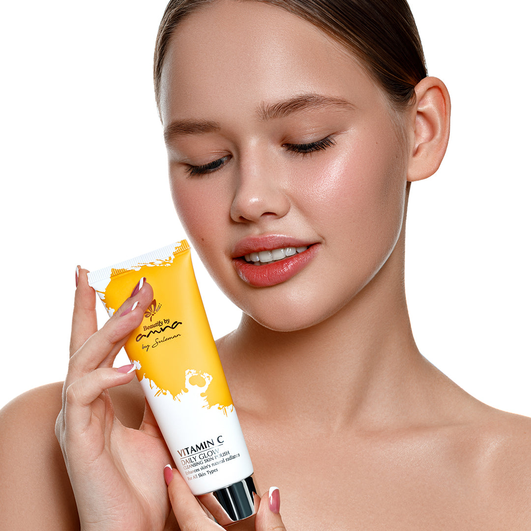 Beautify By Amna Vitamin C - Daily Glow Cleansing Skin Polish