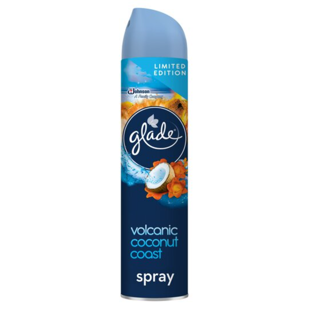 GLADE AIR FRESHNER VOLCANIC COCONUT COAST 300 ML