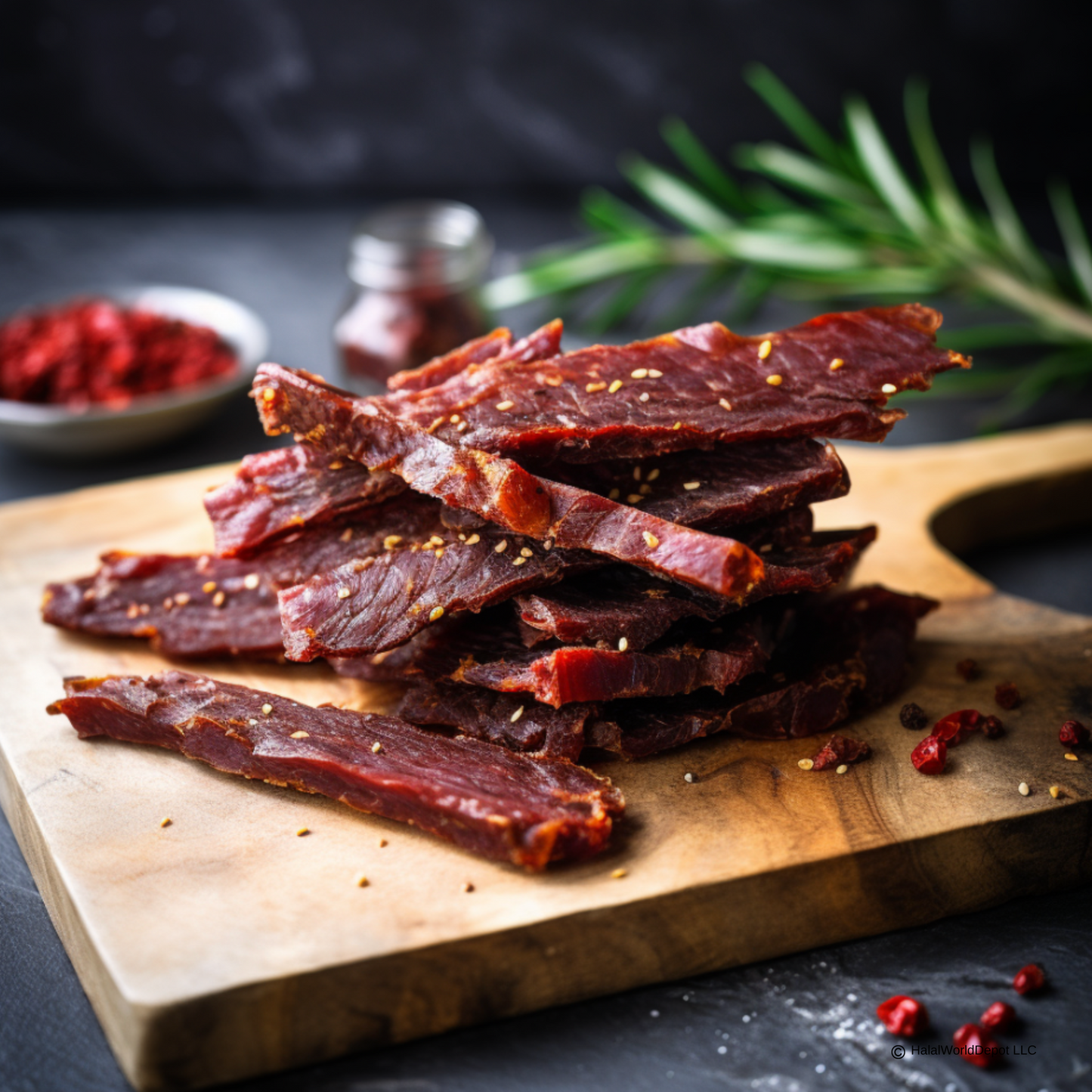 Sharifa Halal Spicy Hot Beef Jerky