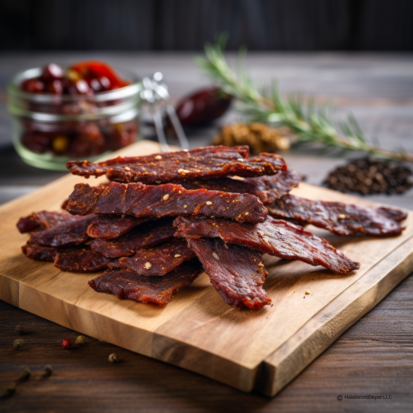 Sharifa Halal Spicy Hot Beef Jerky