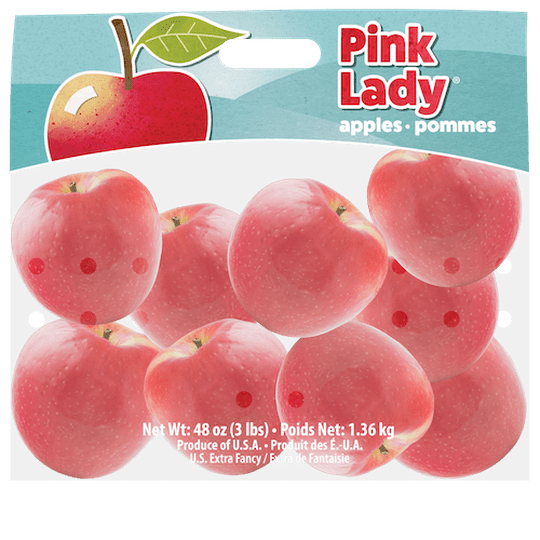 Pink Lady Apple Bag