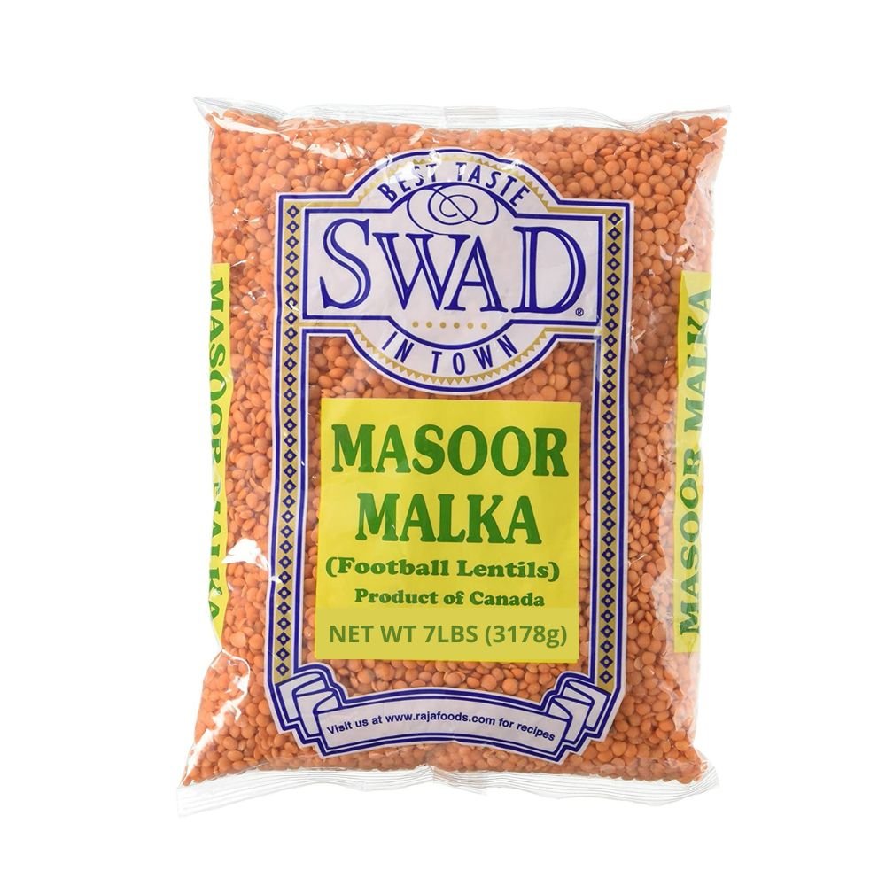 Swad Masoor Malka Whole Masoor Dal 4lbs