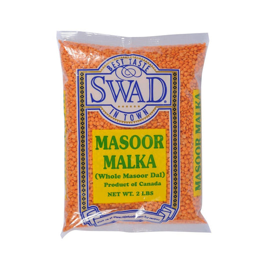 Swad Masoor Malka Whole Masoor Dal 4lbs