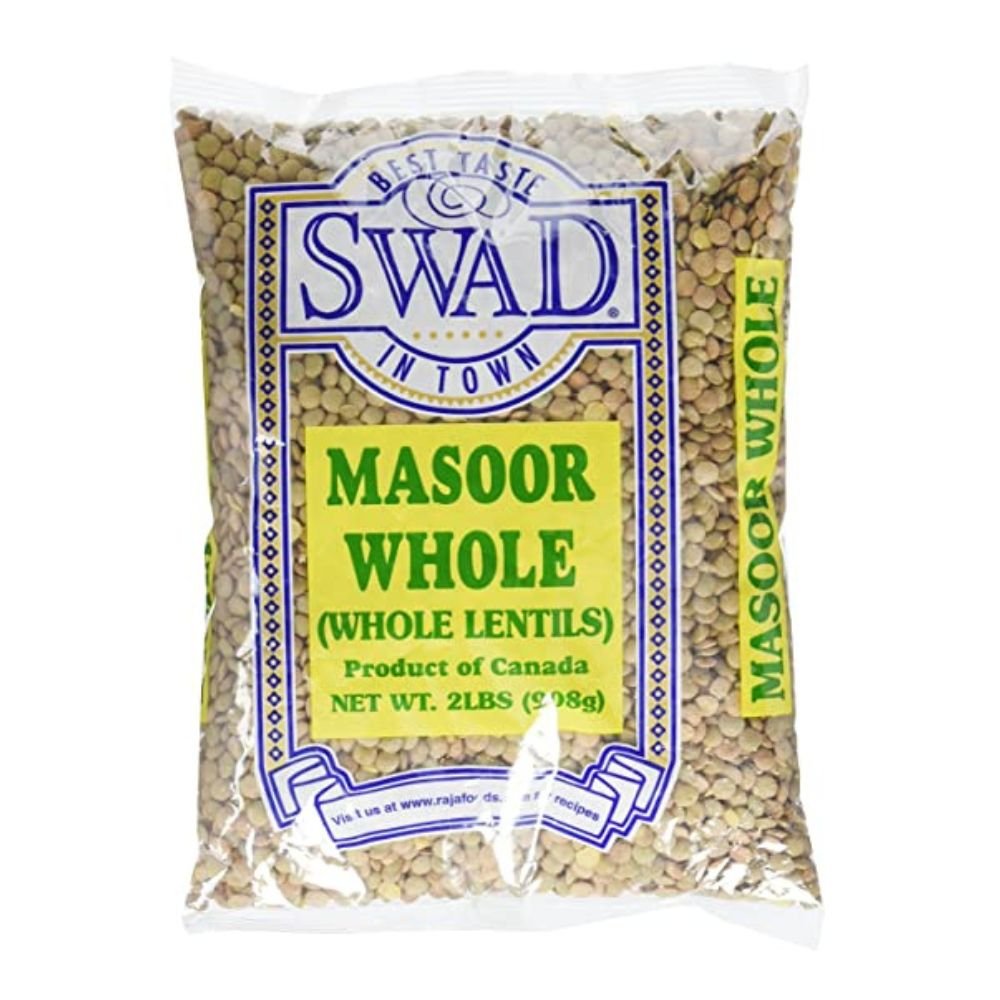 Swad Masoor Whole (Whole Lentils) 4lbs