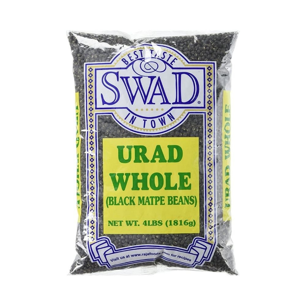 Swad Urad Whole (Black Matpe Beans) 2lbs