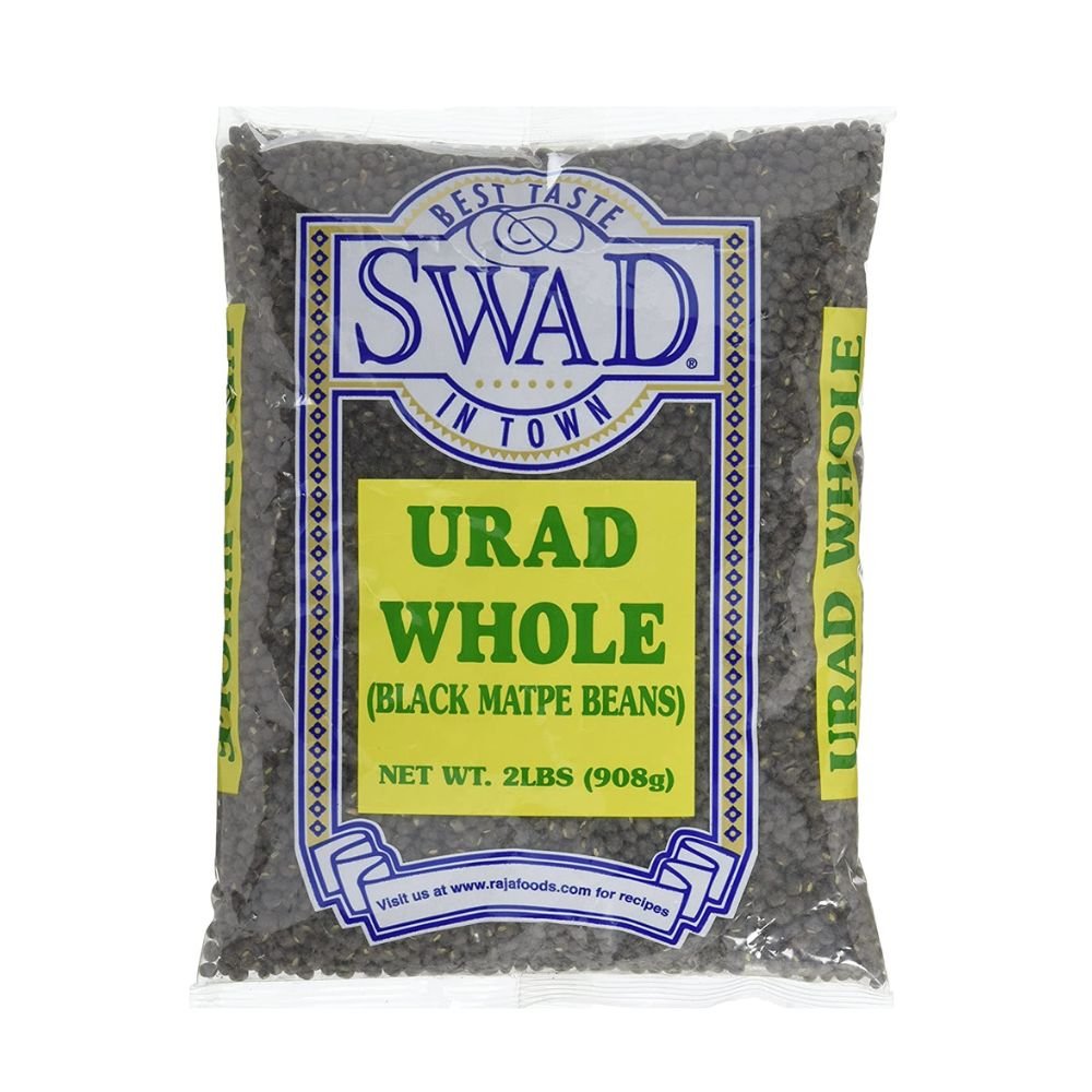 Swad Urad Whole (Black Matpe Beans) 2lbs