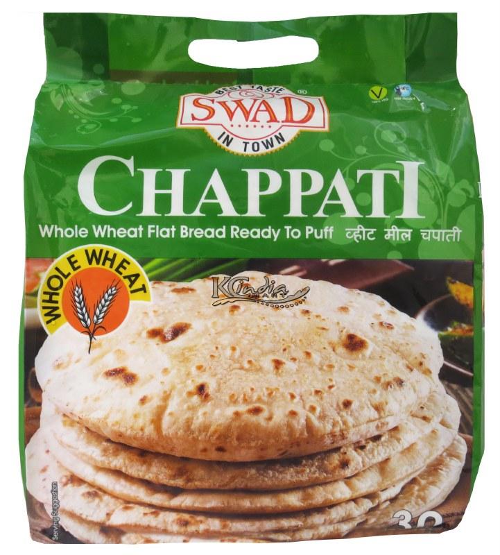 Swad Whole Wheat Chappati (30pcs)